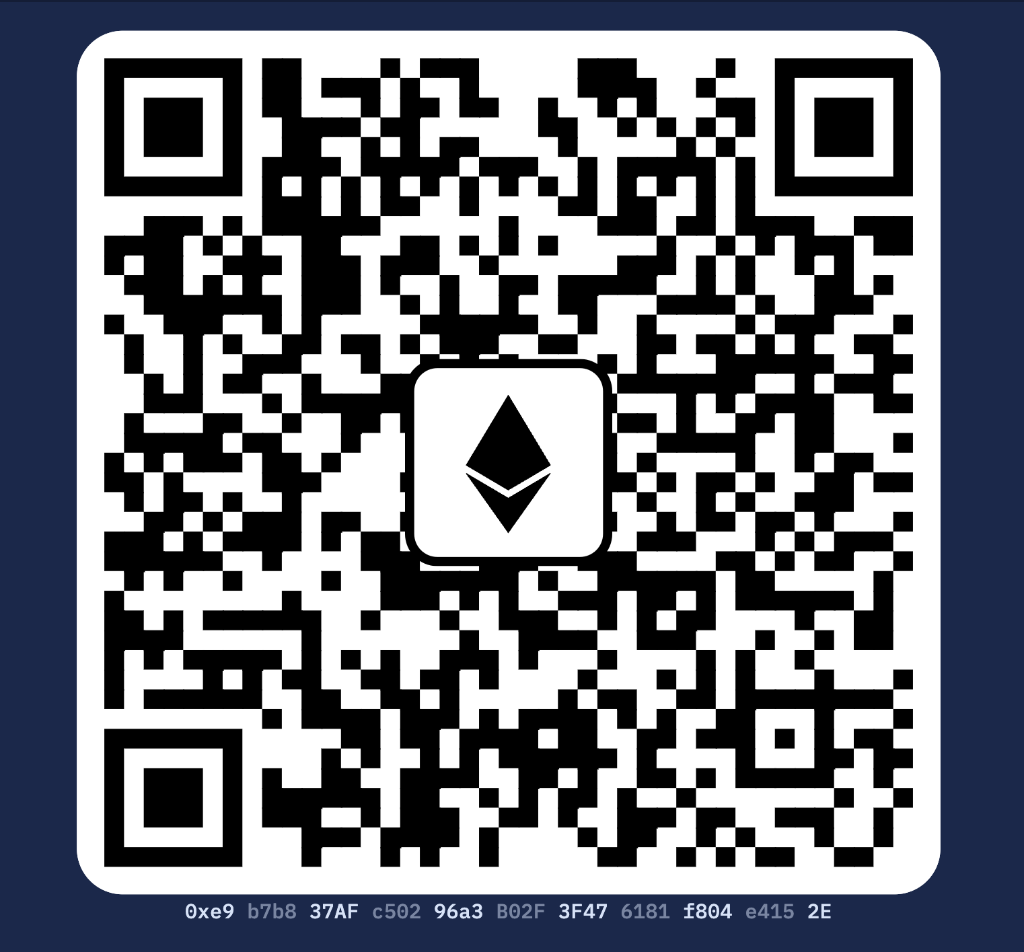Ethereum ETH Wallet QR Code